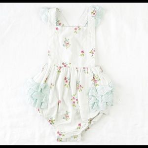 NIB SweetHoney 2T Vintage Ruffle Bubble